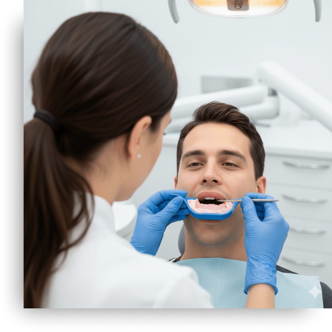 creating a mouth mold